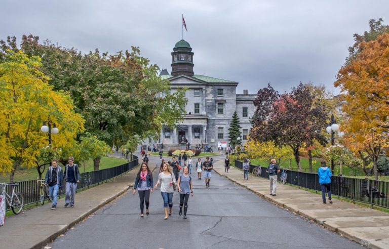 Admission à L'université McGill au Canada