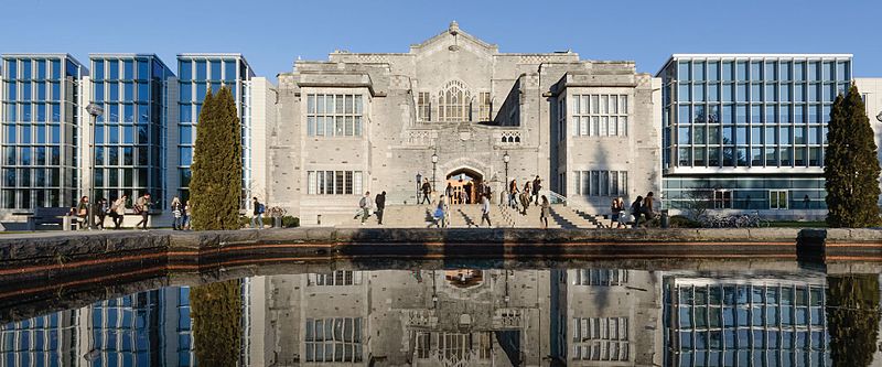 Bourses gratuite au Canada à UBC pour étudiants étrangers