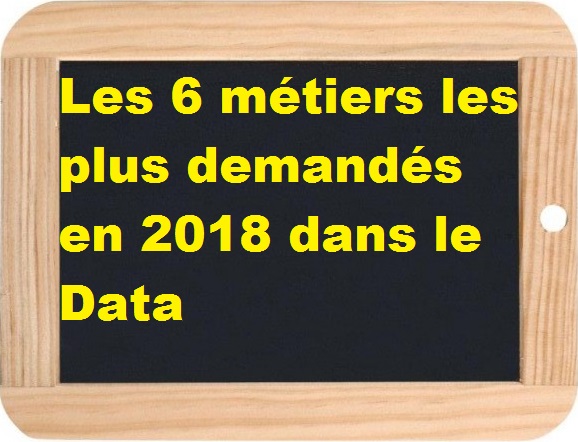 Les 6 métiers les plus demandés en 2018 dans le Data