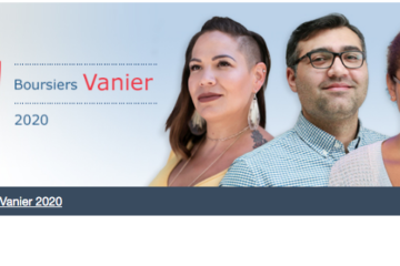 Bourses d'études supérieures du Canada Vanier 2020