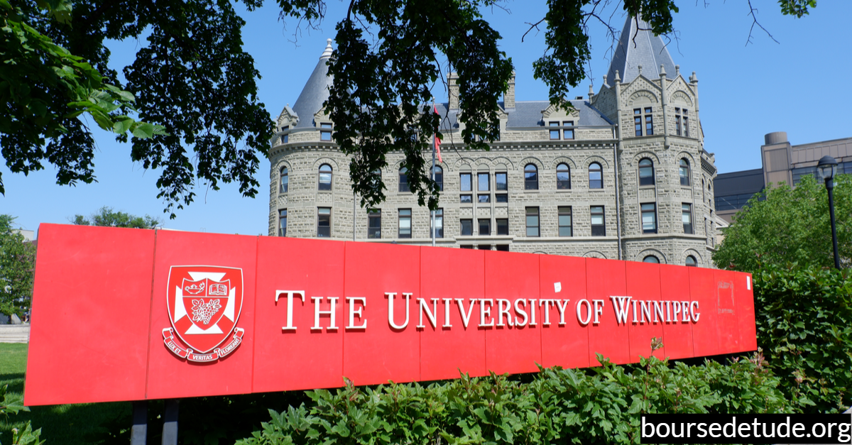 Bourse de la présidence de l’université du Winnipeg au Canada 2021-2022