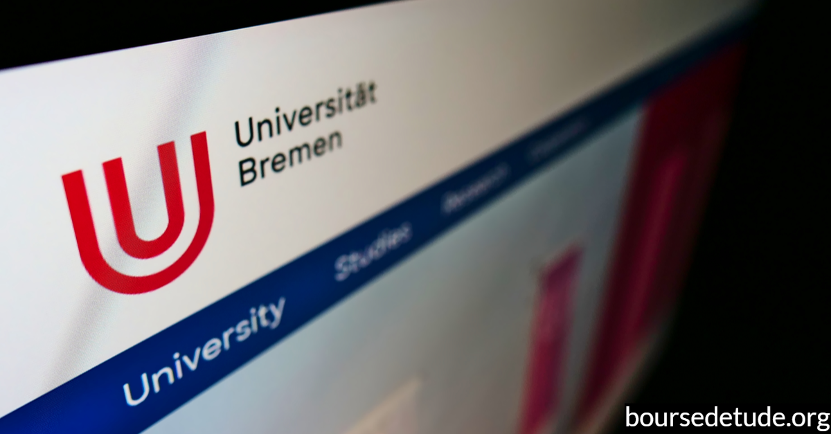 Bourse d’études à l’université de Brême en Allemagne 2022