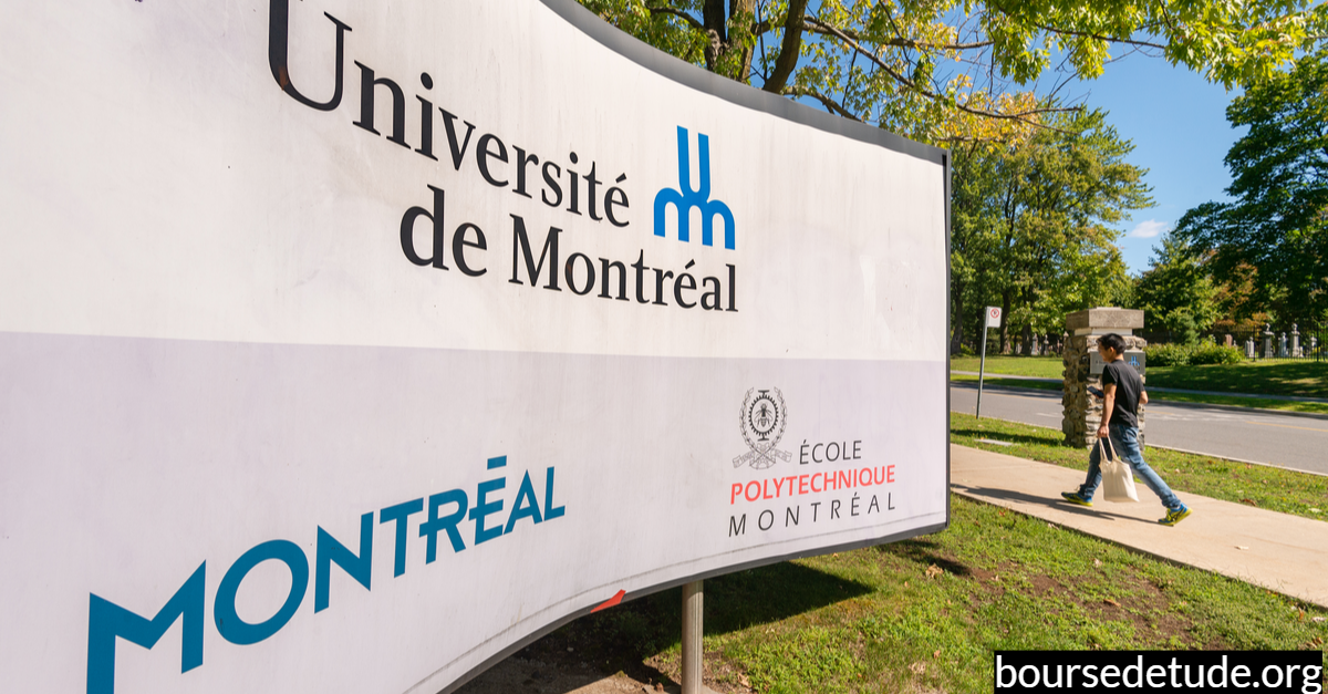 Bourses de l’université de Montréal pour étudiants étrangers