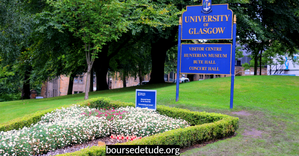 Bourse Erasmus Mundus de l’université de Glasgow de Grande-Bretagne