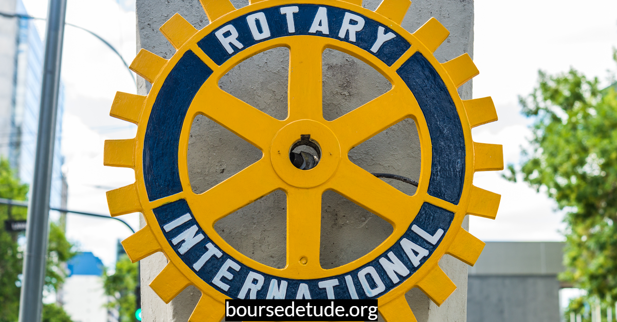 Bourses d’études de la fondation Rotary pour étudiants américains