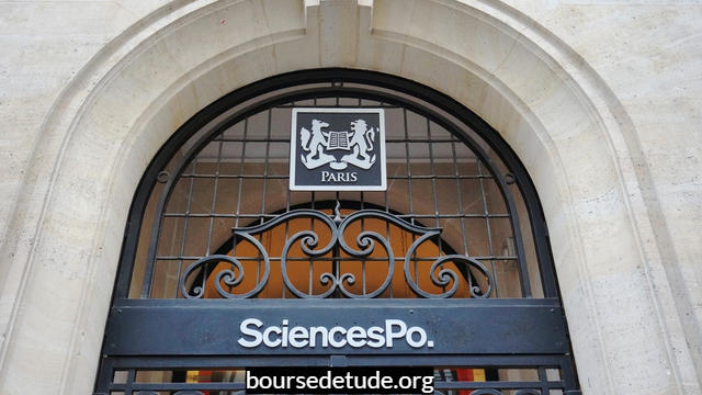 Bourse internationale Emile Boutmy de Sciences Po en France