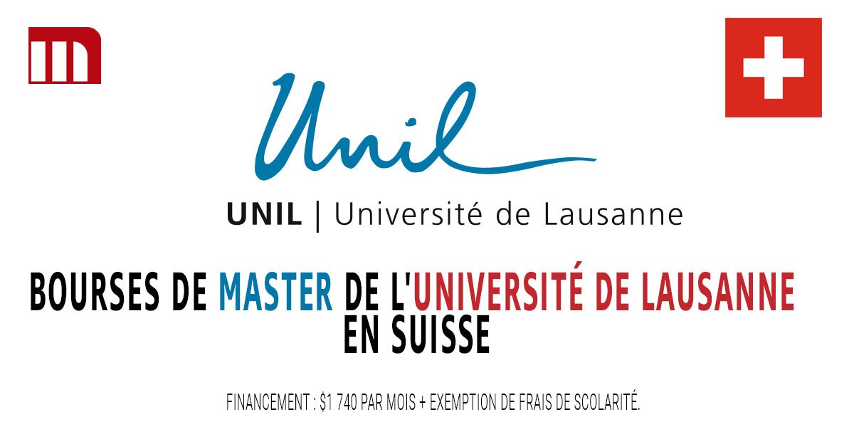 Les bourses de Master de l’Université de Lausanne