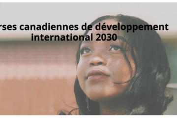 Bourses canadiennes de développement international