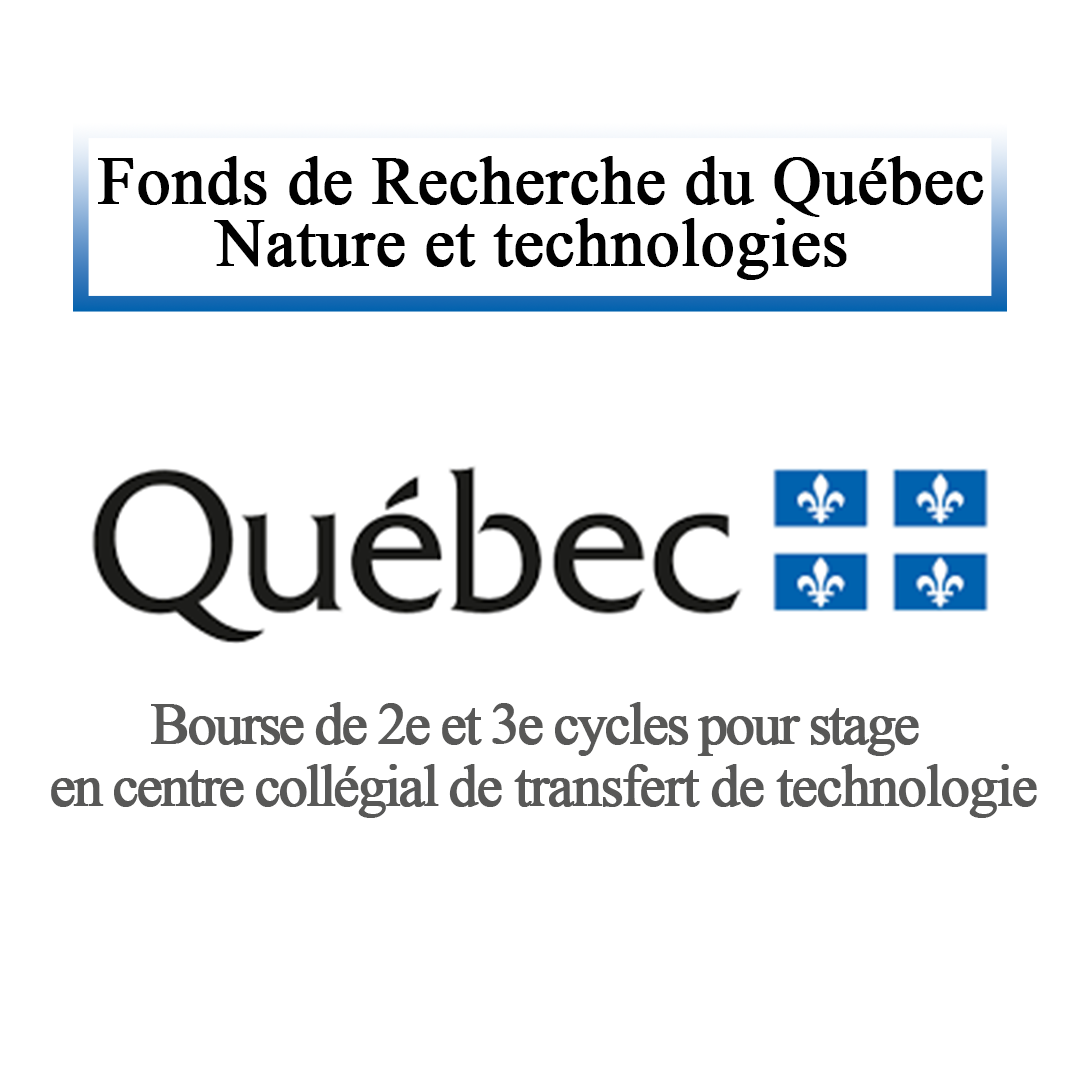 Bourse de 2e et 3e cycles pour stage en centre collégial de transfert de technologie