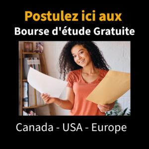 Bourse d'étude pour étudiant étranger