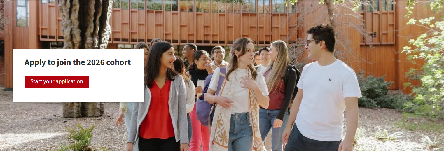 Bourse de formation gratuite à Stanford University, États-Unis